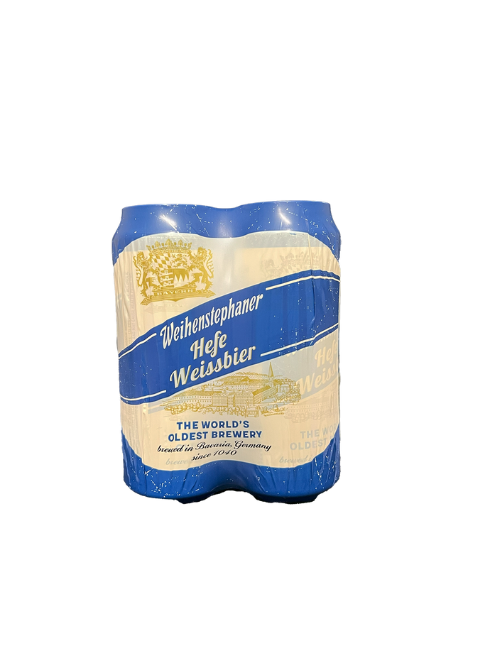 Weihenstephaner Hefe Weissbier 4 Pack Cans