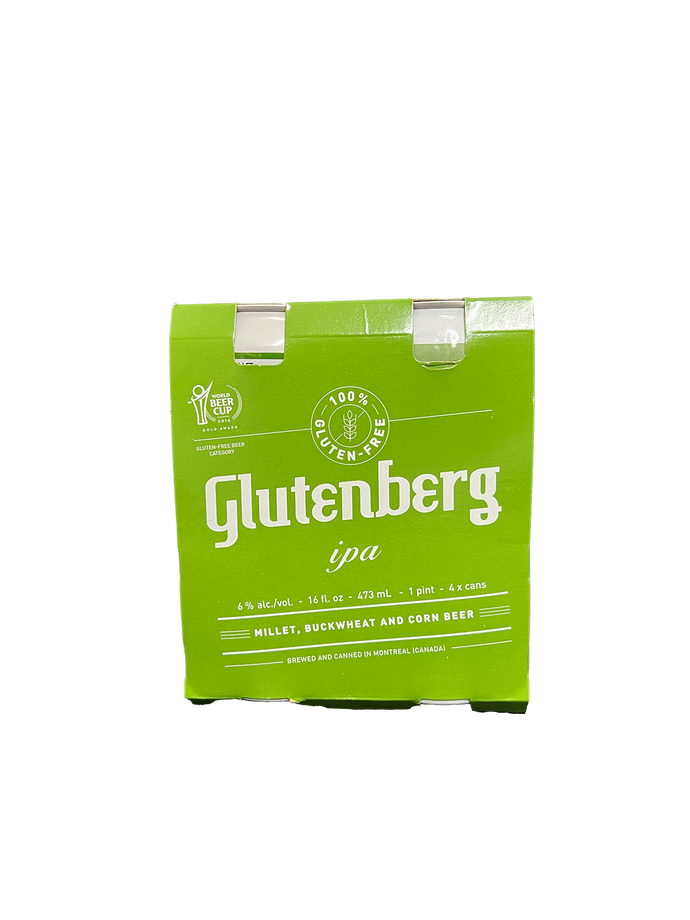 Glutenberg IPA 4 Pack Cans