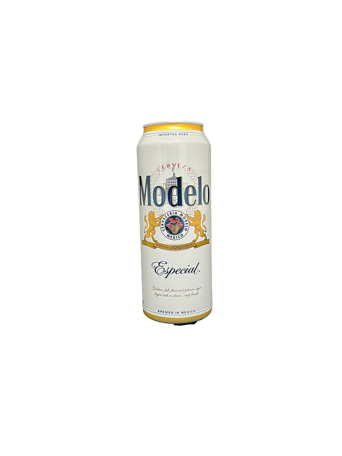 Modelo Especial 24 oz can
