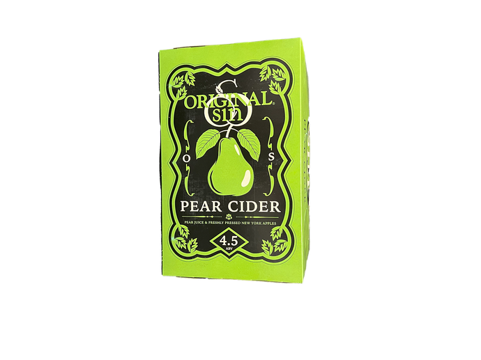 Original Sin Pear Cider 6 Pack Cans