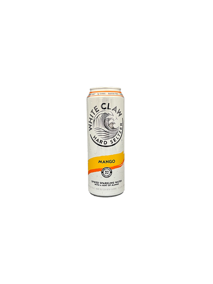 White Claw Mango Seltzer Cans 19.2 oz
