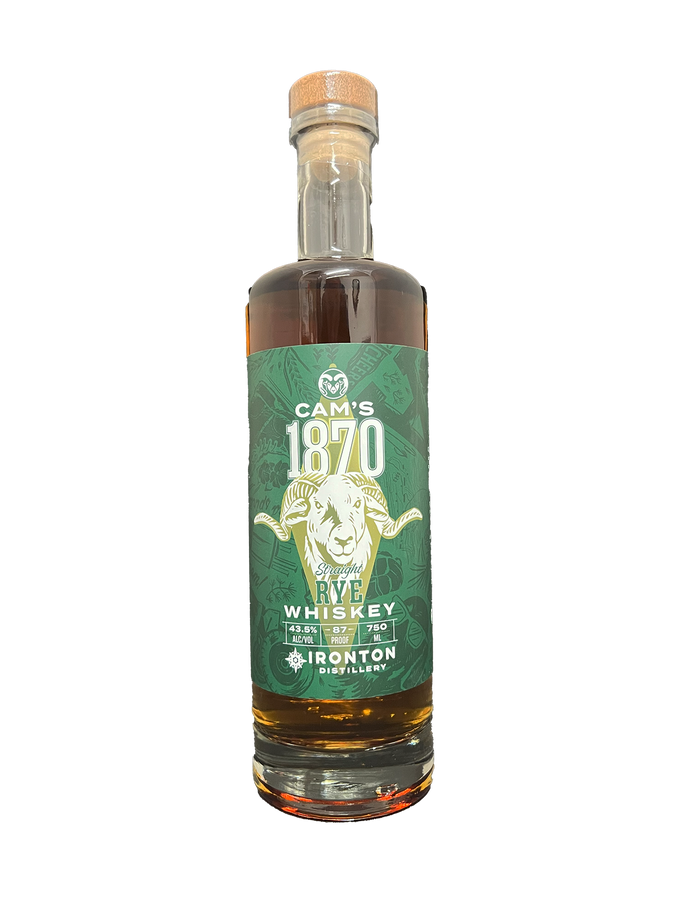Ironton CAM's 1870 Straight Rye Whiskey 750ML