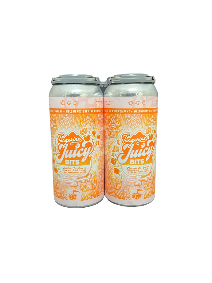 Weldwerks Tangerine Juicy Bits Hazy IPA 4 Pack