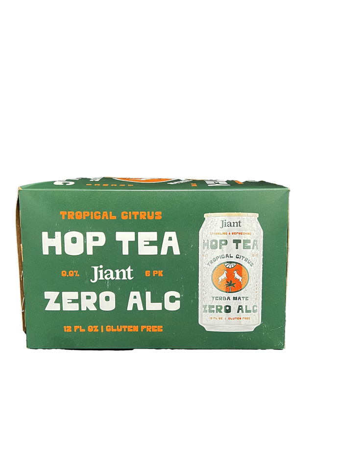 Jiant Hop Tea Tropical Citrus Non-Alcoholic 6 Pack