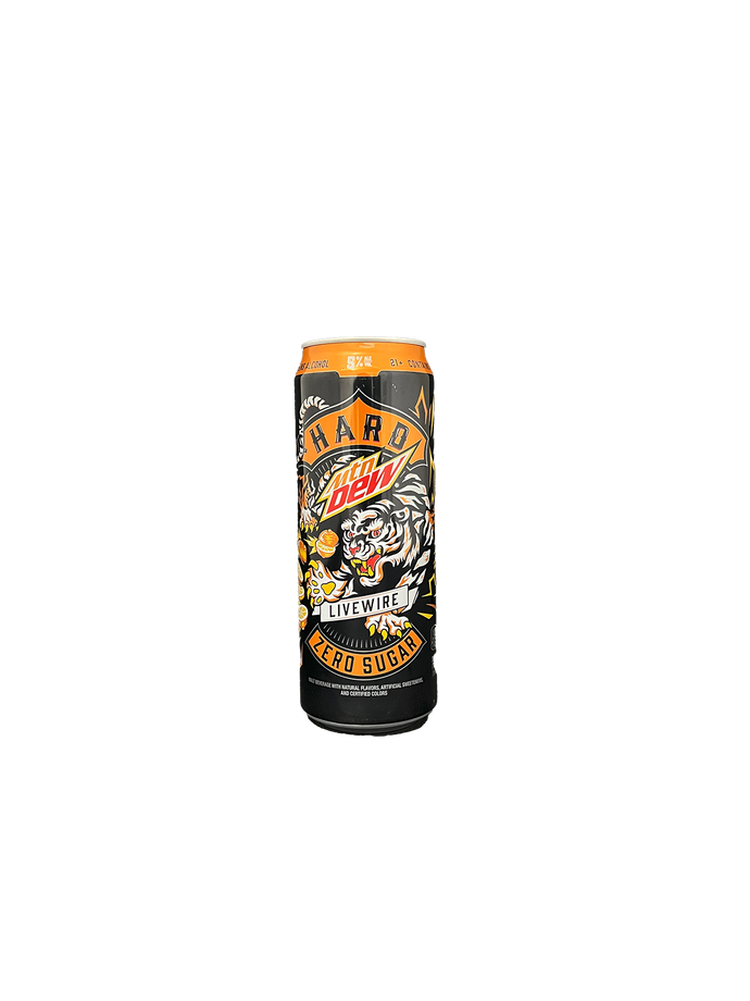 Mtn Dew Livewire Zero Sugar 24oz Can