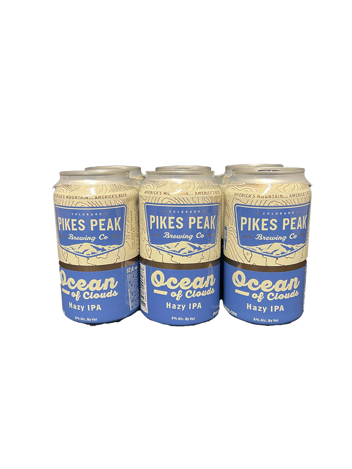 Pikes Peak Ocean Of Clouds Hazy IPA 6 Pack Cans