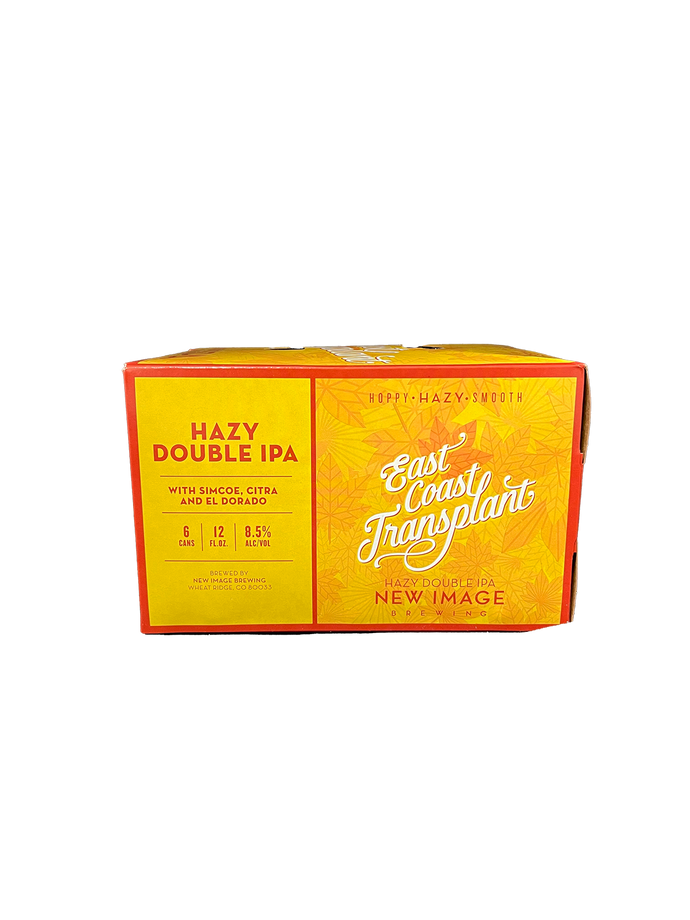 New Image East Coast Transplant DIPA 6 Pack Cans