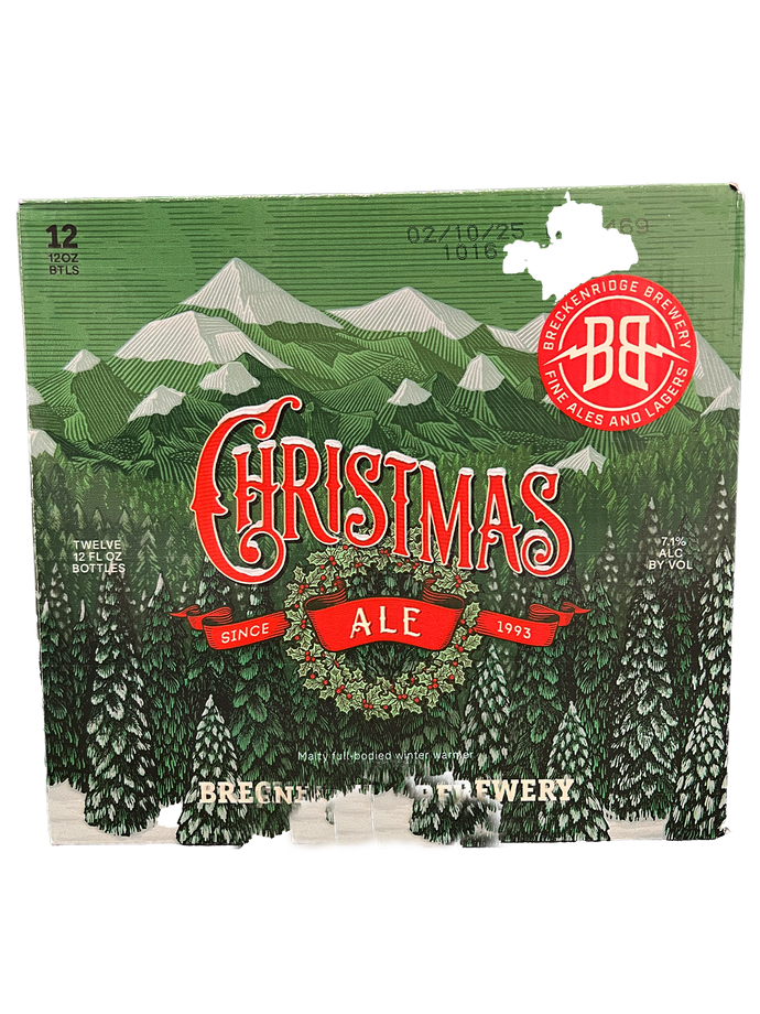 Breckenridge Christmas Ale 12 Pack Bottles