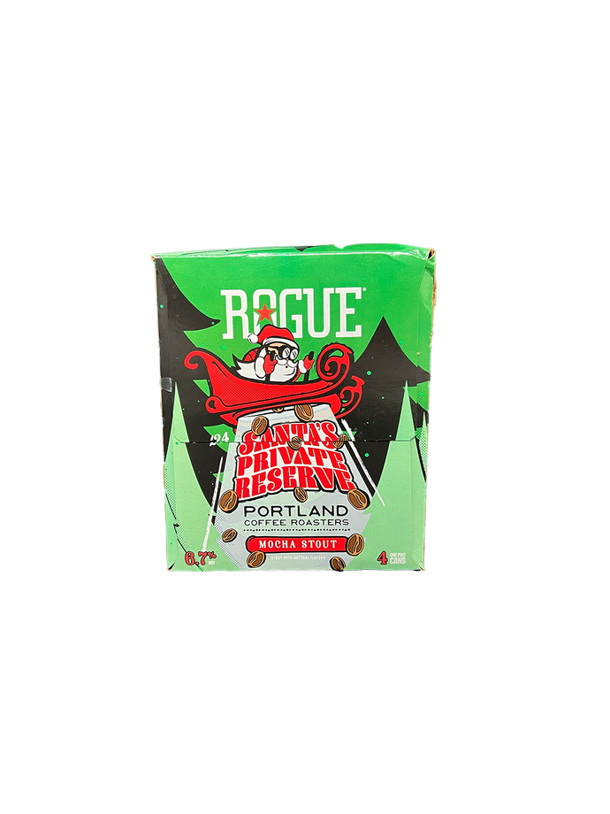 Rogue Santas Private Reserve Mocha Stout 4 Pack Cans