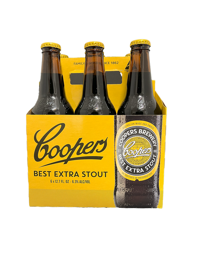 Coopers Extra Stout 6 Pack Bottles