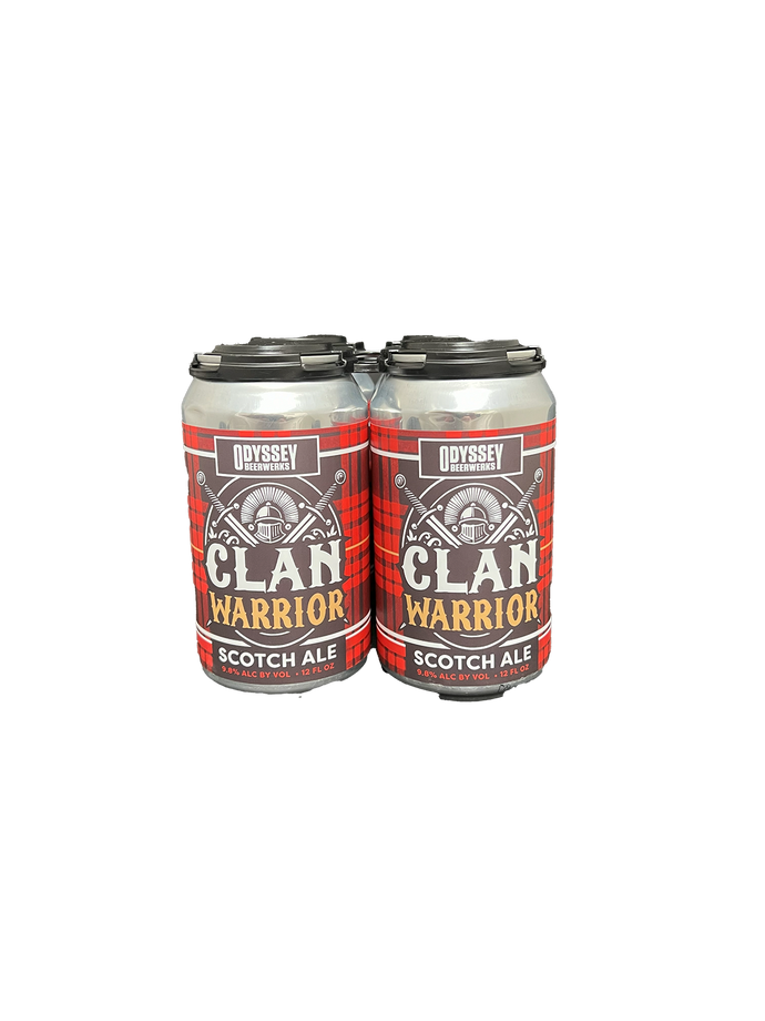 Odyssey Clan Warrior Scotch Ale 4 Pack Cans
