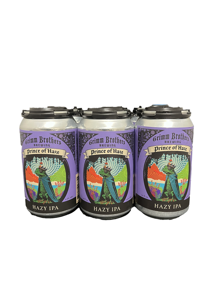 Grimm Brothers Prince Of Haze Hazy IPA 6 Pack