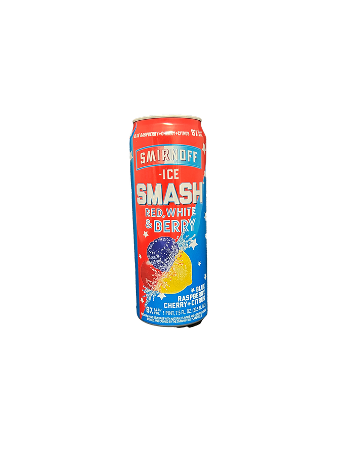 Smirnoff Ice Smash Red, White, & Berry 24 oz Can