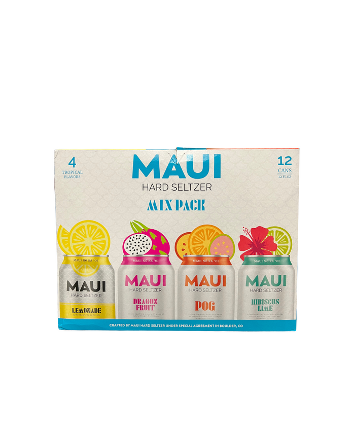 Maui Variety Hard Seltzer 12 Pack Cans