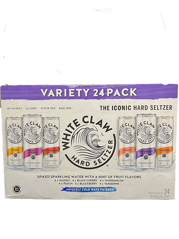 White Claw Variety 24 Pack Cans