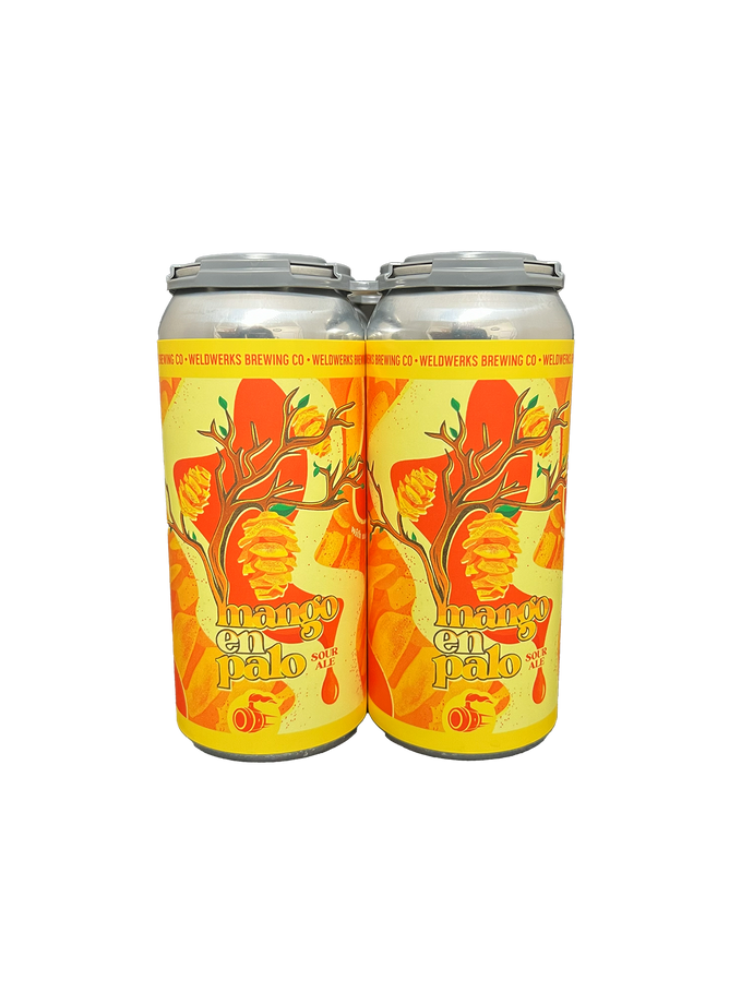 Weldwerks Mango En Palo Sour 4 Pack Cans