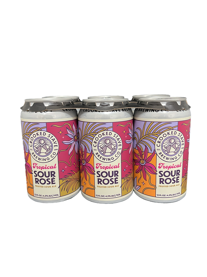 Crooked Stave Tropical Sour Rose 6 Pack Cans