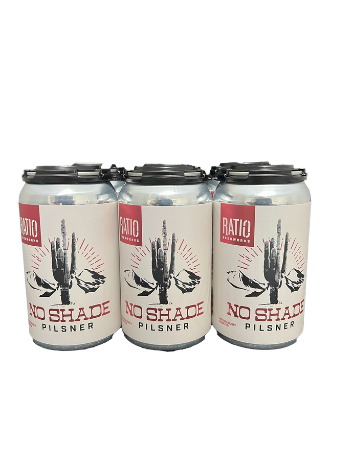 Ratio No Shade Pilsner 6 Pack Cans