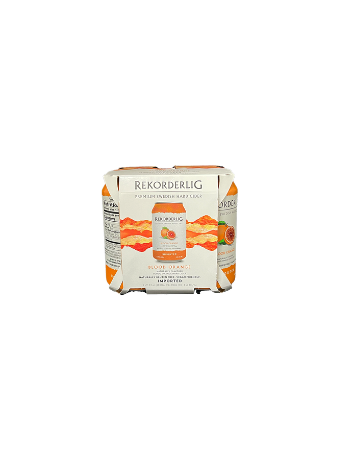 Rekorderlig Hard Cider Blood Orange 4 Pack Cans