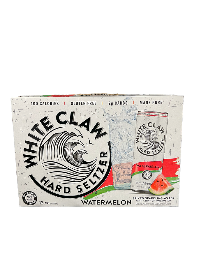 White Claw Watermelon 12 Pack Cans