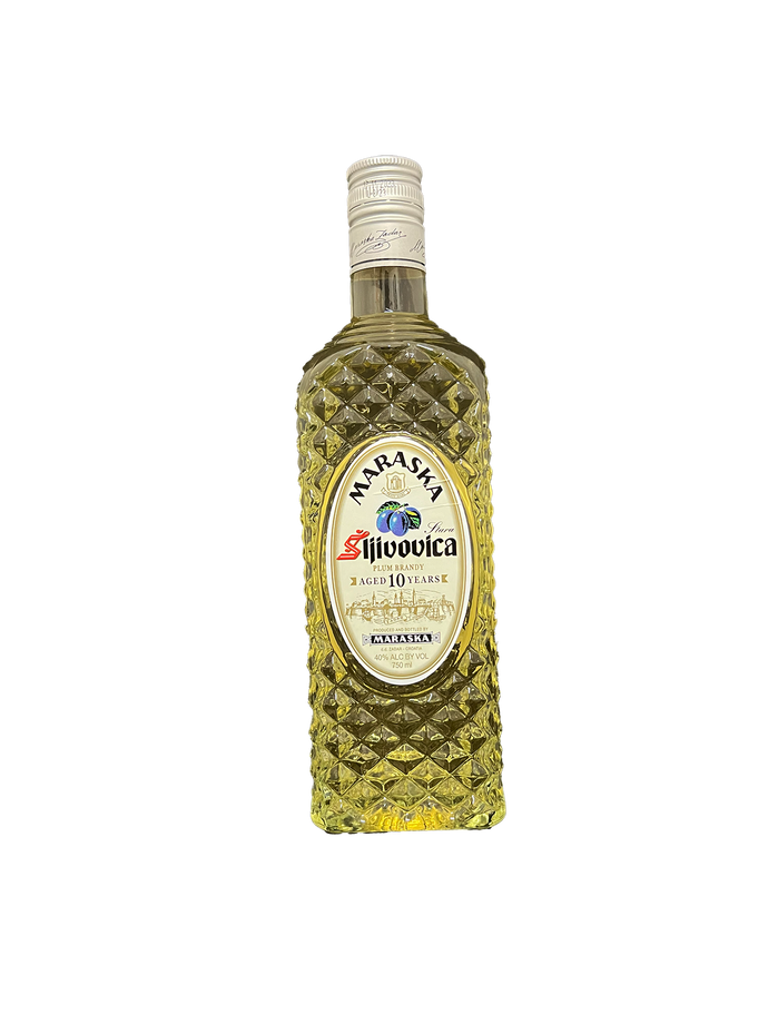 Maraska 10 Year Slivovitz Plum Brandy 750ML