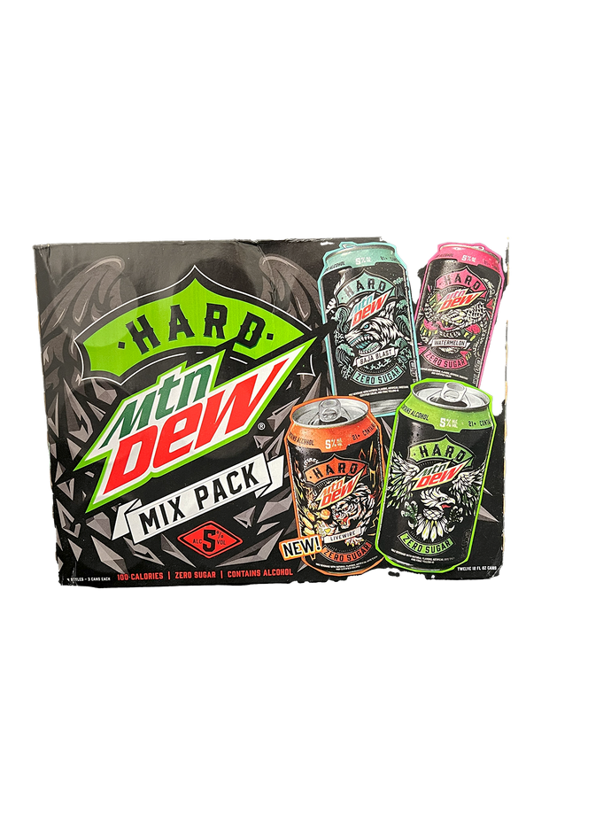 Mtn Dew Variety 12 Pack Cans