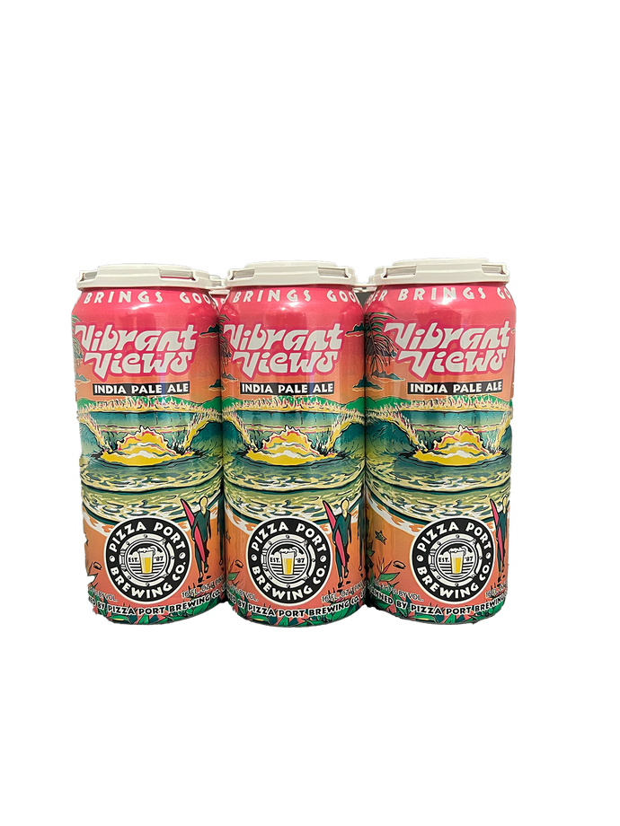 Pizza Port Vibrant Views IPA 6 Pack 16oz Cans