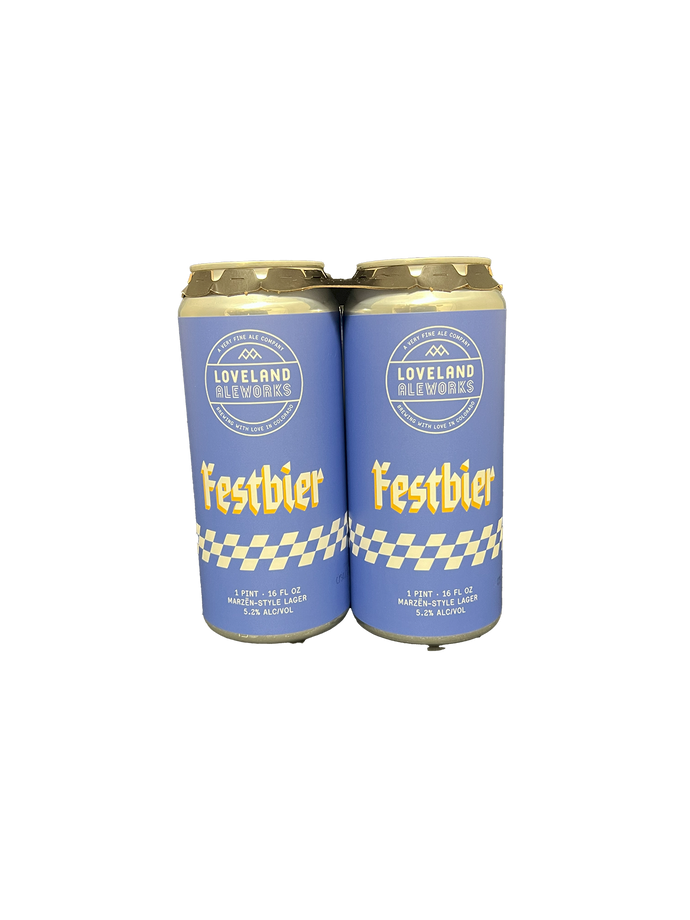 Loveland Aleworks Festbier 4 Pack Cans