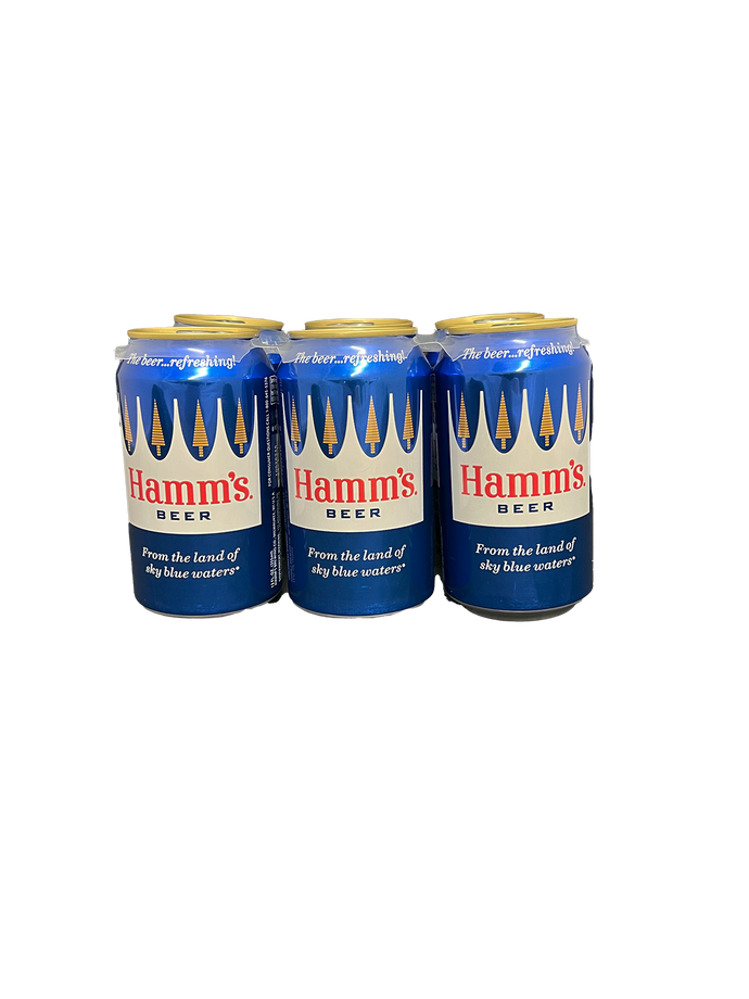 Hamms 6 Pack Cans