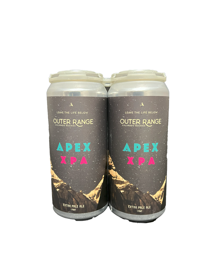 Outer Range Apex XPA 4 Pack Cans