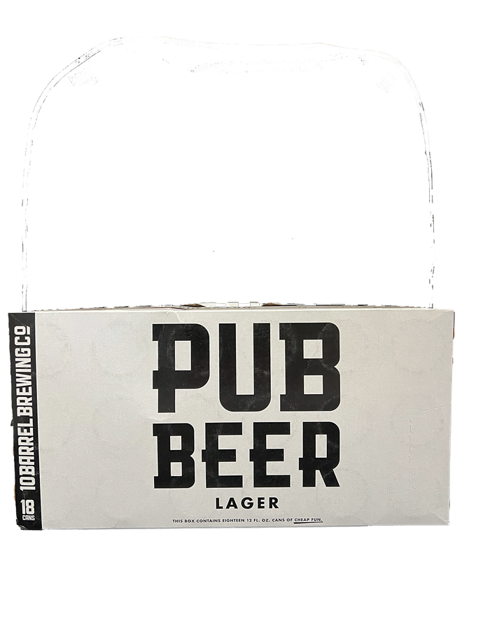 10 Barrel Pub Beer 18 Pack Cans