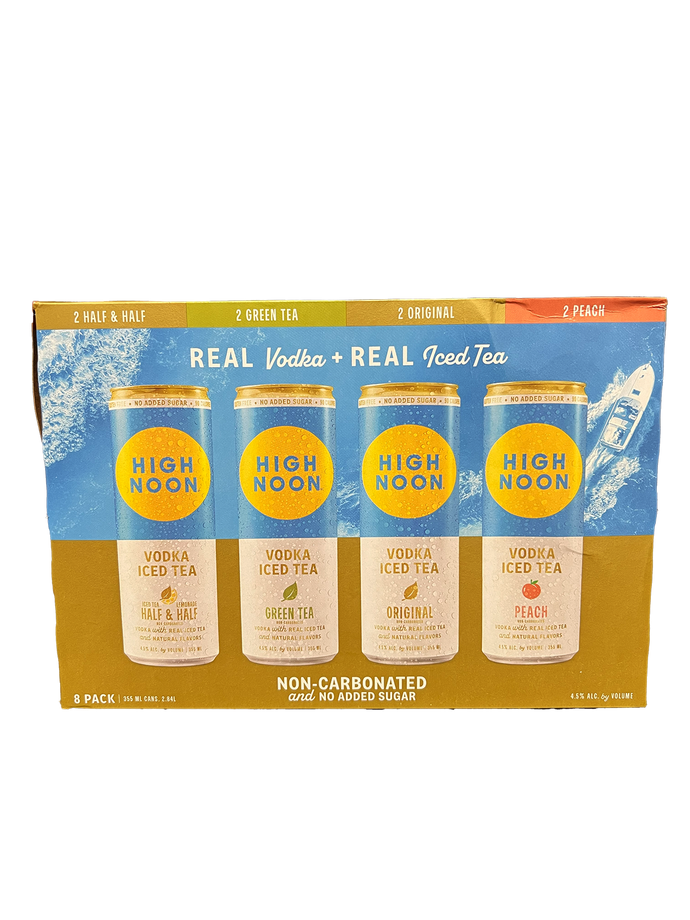High Noon Vodka Iced Tea Lake Pack 8 Pack