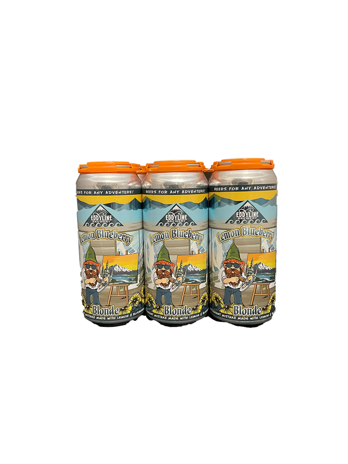 Eddyline Lemon Blueberry Blonde 6 Pack Cans