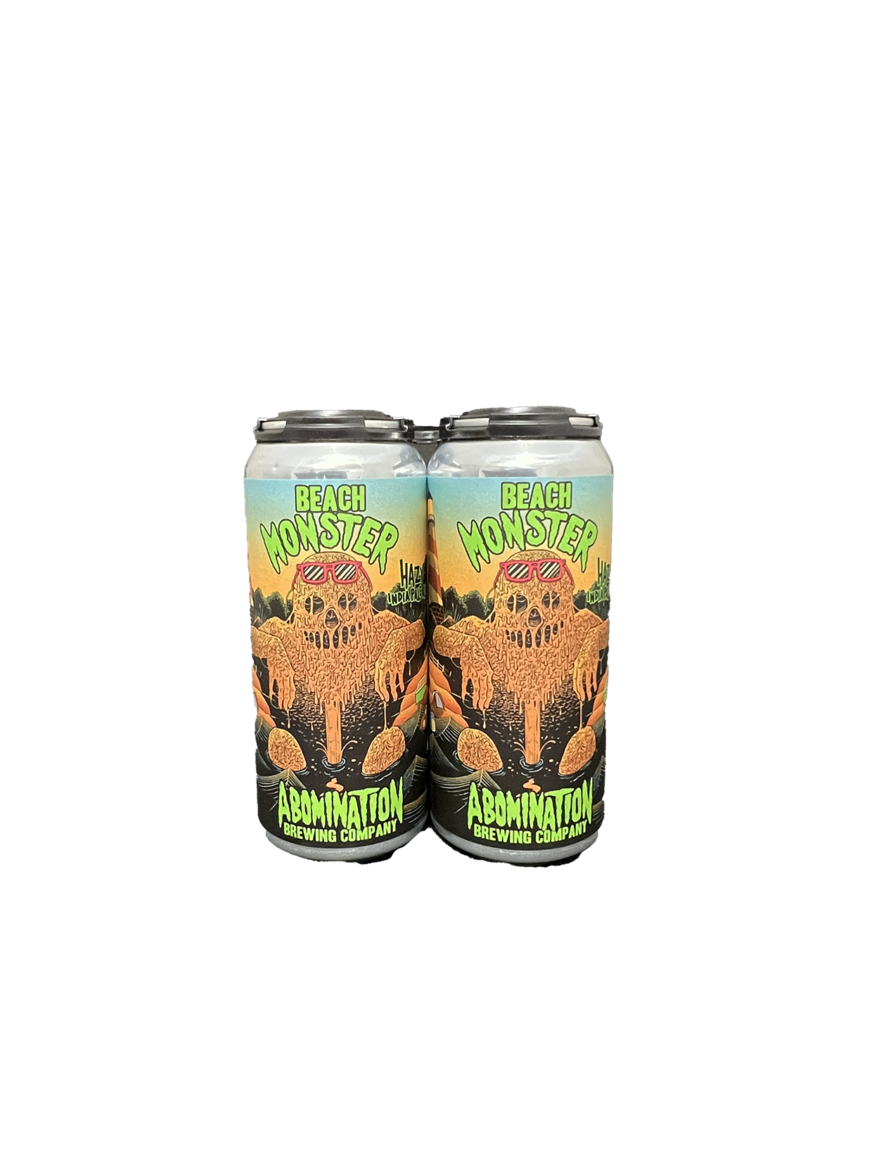 Abomination Beach Monster Hazy IPA 4 Pack Cans
