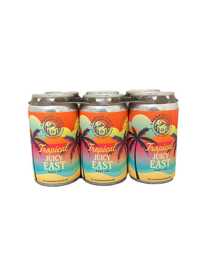 Crooked Stave Tropical Juicy East IPA 6 Pack Cans