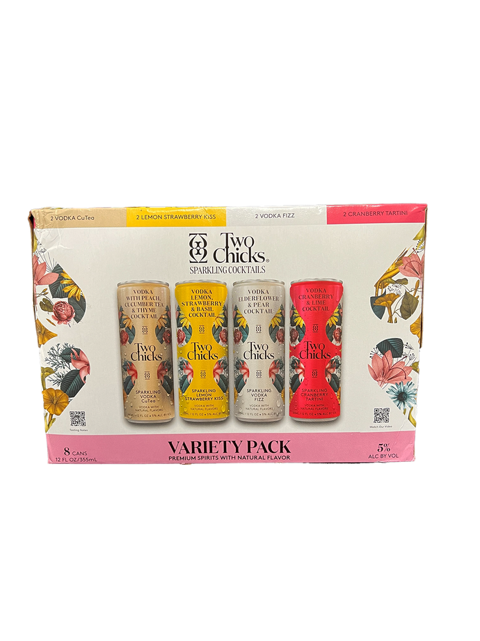 Two Chicks Pink Variety 8 Pack Cans