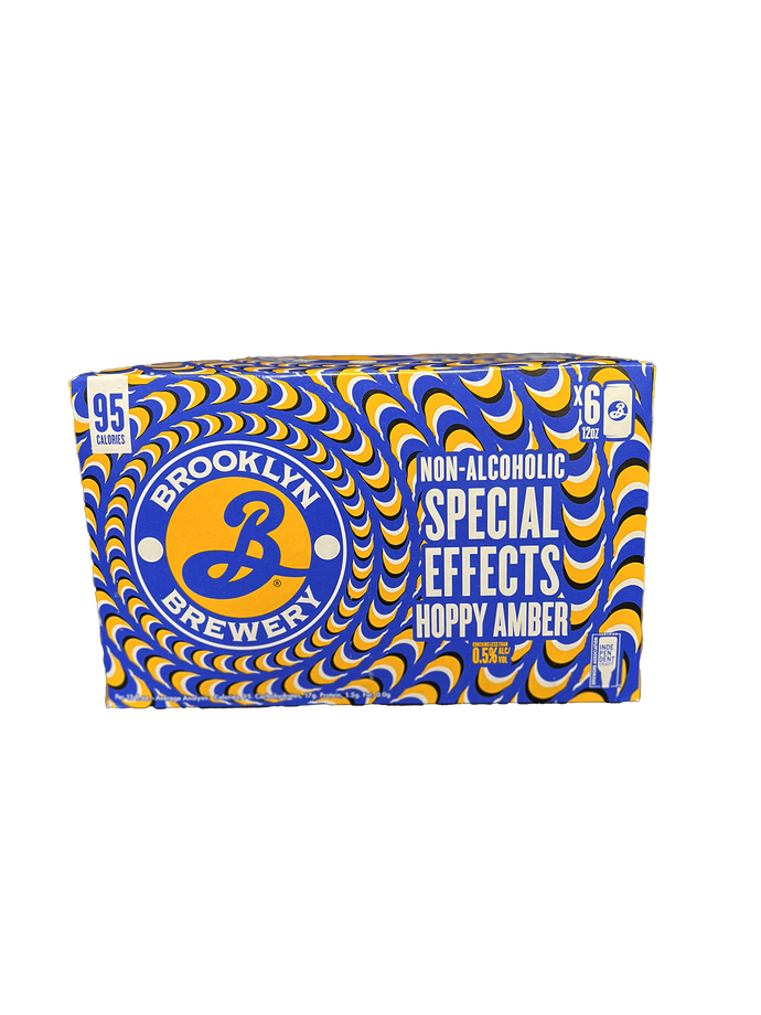 Brooklyn Special Effects Non-Alcoholic Hoppy Amber 6 Pack Cans