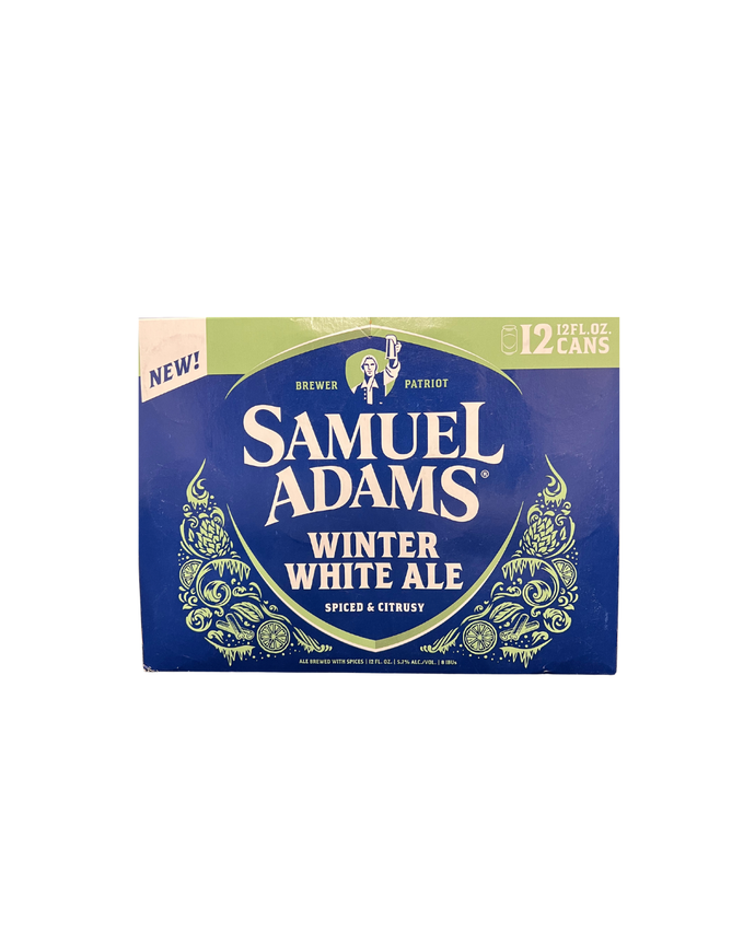 Samuel Adams Winter White Ale 12 Pack Cans