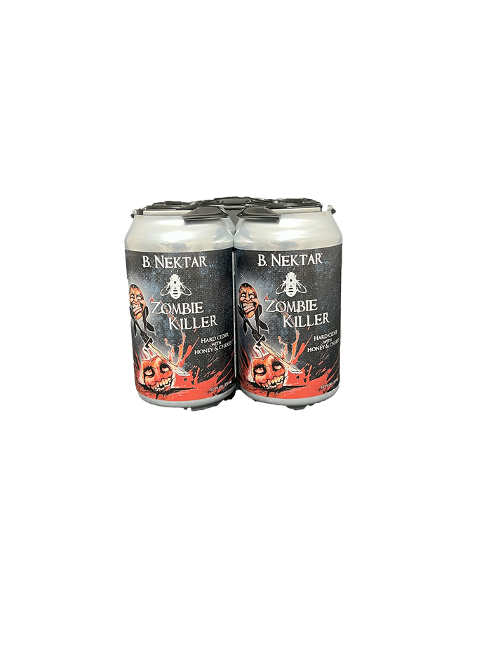 B Nektar Zombie Killer Hard Cider 4 Pack Cans
