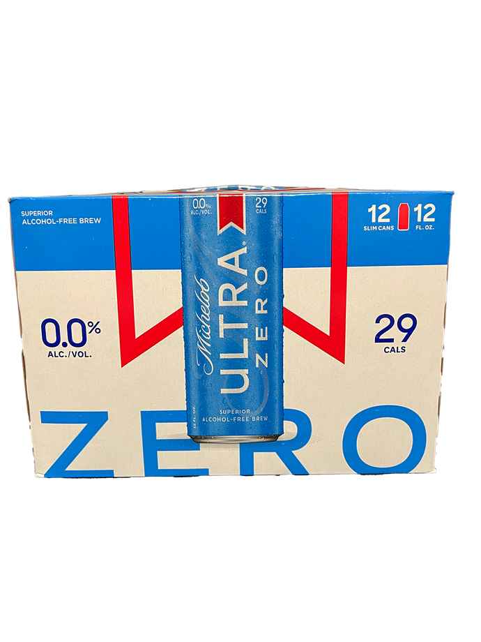 Michelob Ultra Zero Non-Alcoholic 12 Pack Cans