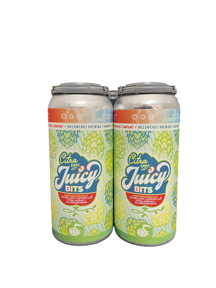 Weldwerks  Citra DDH Juicy Bits Hazy IPA 4 Pack Cans