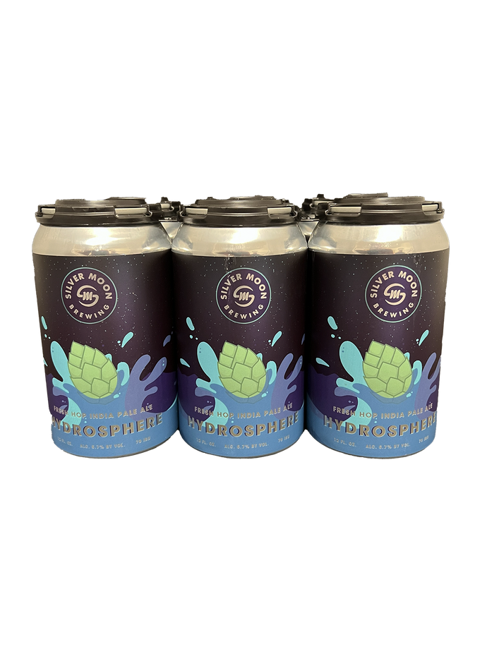 Silver Moon Brewing Hydroshpere Fresh Hop IPA 6 Pack Cans