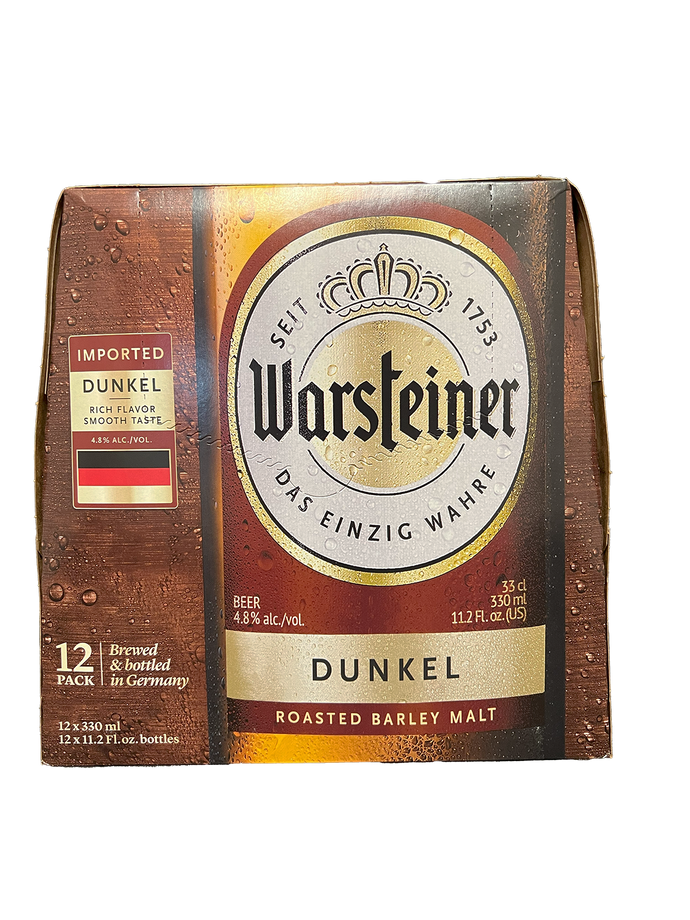 Warsteiner Dunkel 12 Pack Bottles