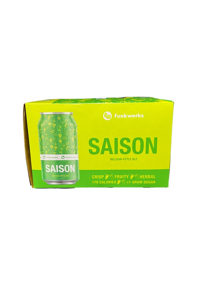 Funkwerks Saison 6 Pack Cans