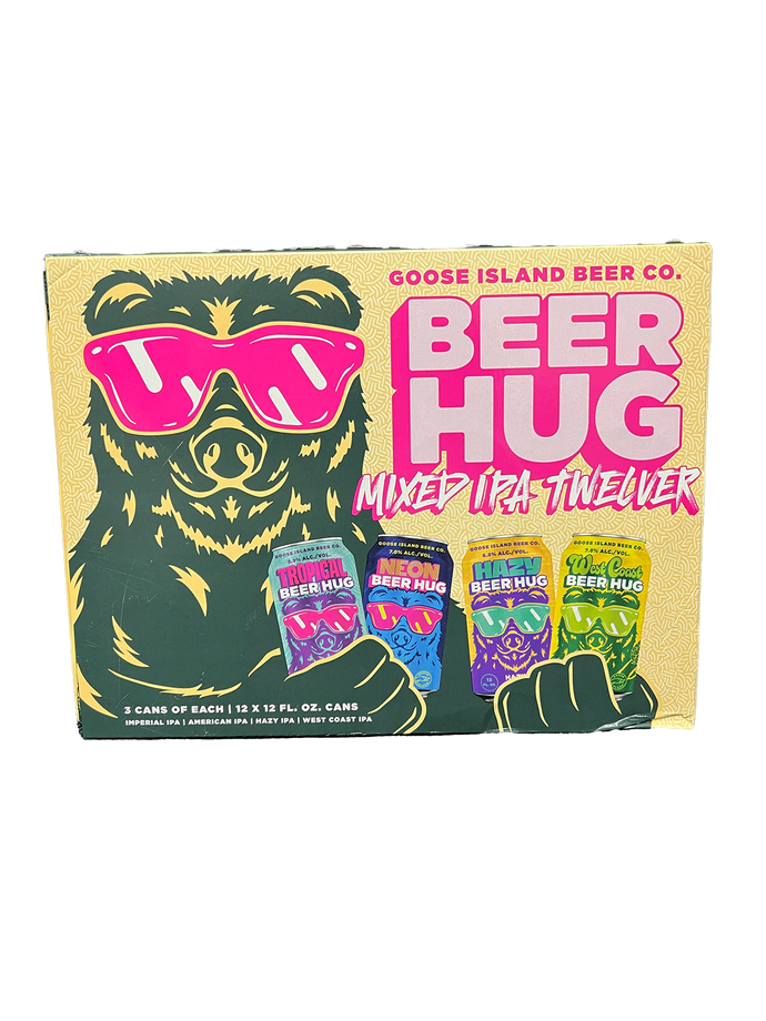 Goose Island Beer Hug IPA Variety 12 Pack Cans