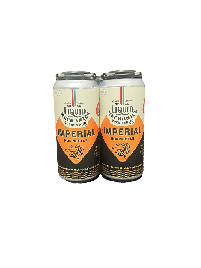 Liquid Mechanics Imperial Hop Nectar Hazy IPA 4 Pack Cans