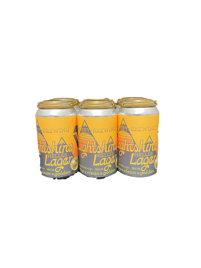 Wibby Light Shine Helles Lager 6 Pack Cans