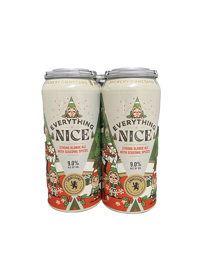 Ommegang Everything Nice 4 Pack Cans