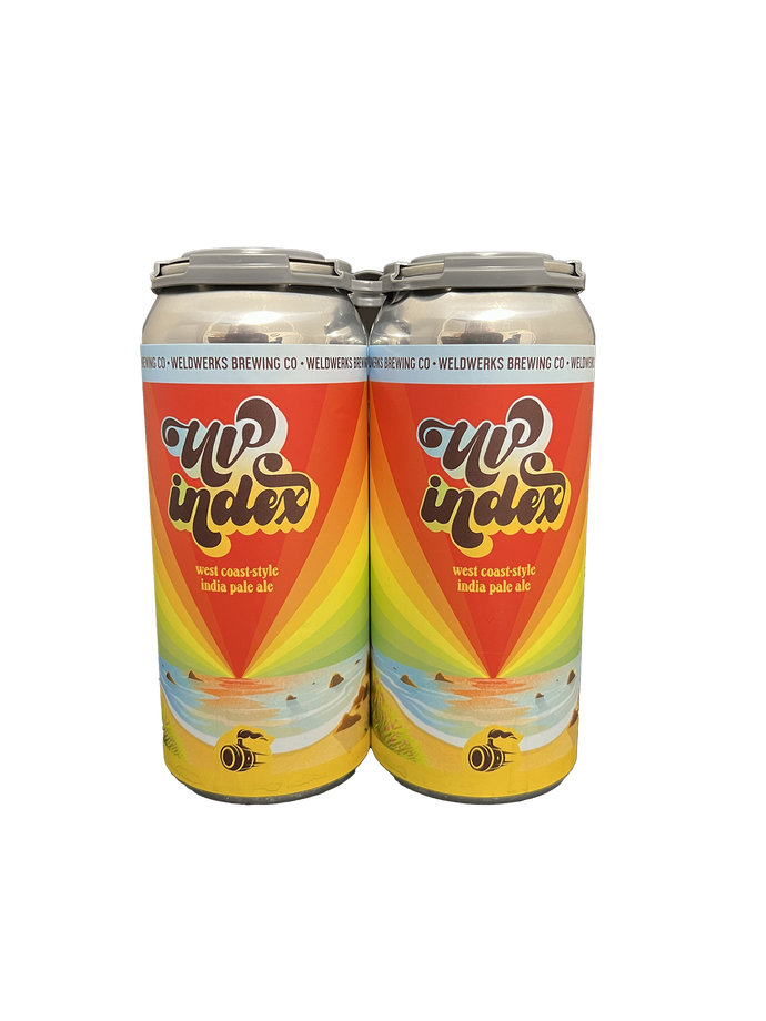 Weldwerks UV Index WCIPA 4 Pack Cans
