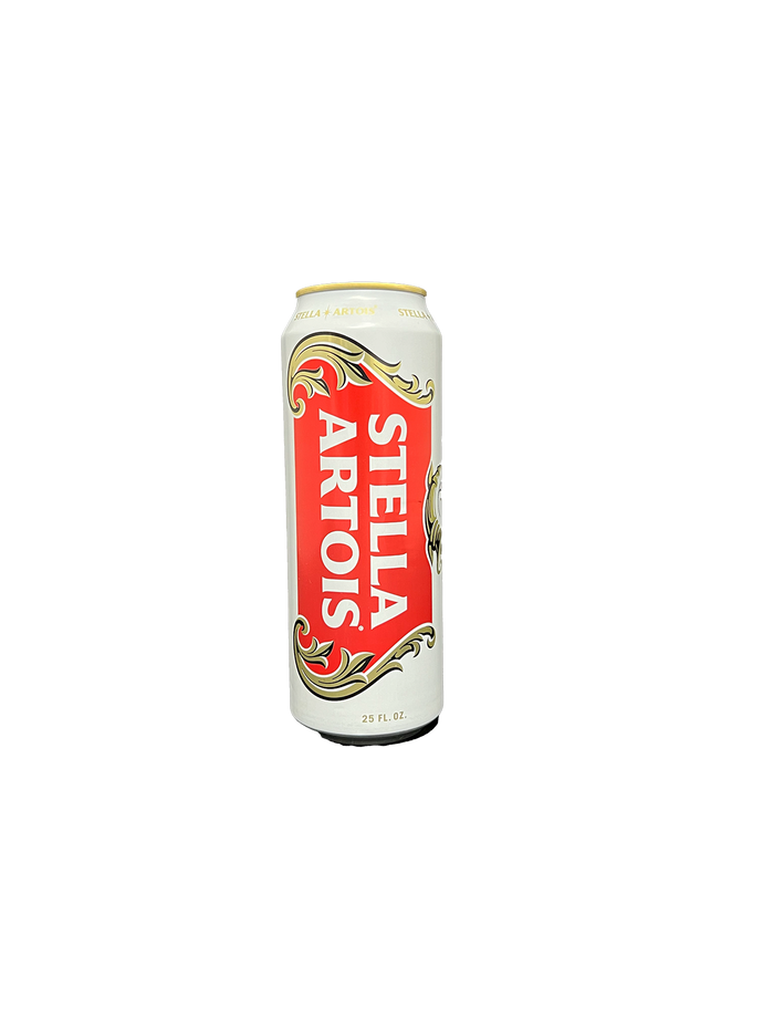 Stella Artois Cans 25 oz